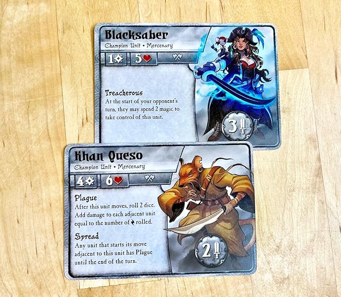 Summoner Wars Second Edition Starter Set – Phoenix Elves vs. Tundra Orcs – Tactical Dueling Card Game for 2 Players, Ages 9+ – Includes 68 Cards, Custom Dice, Battle Mat & Rulebook