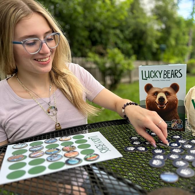 National Parks Board Game | Collectible Token Game Set | Fun and Fast-Paced Kids Board Game | 15-Minute Playtime | Easy to Learn | Ages 8+