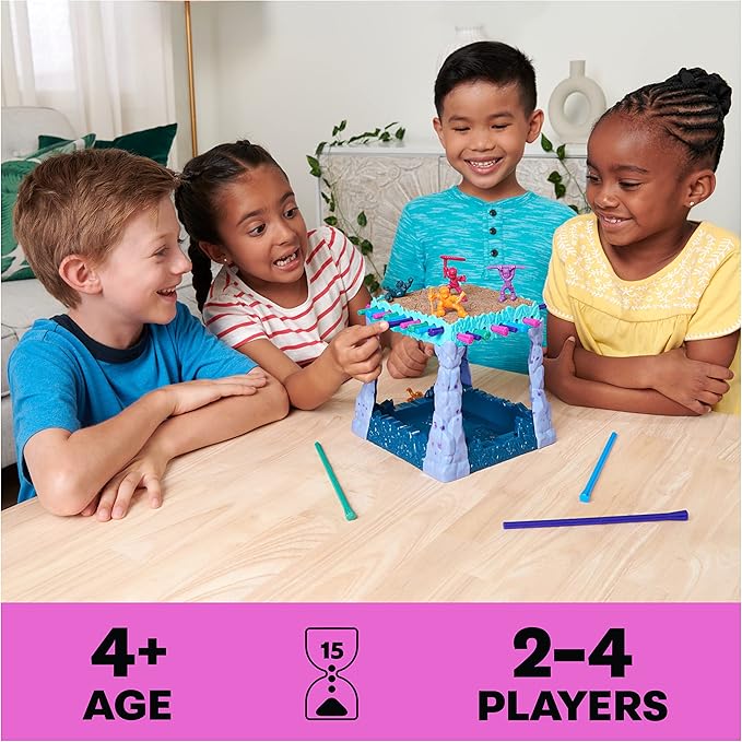 Spin Master Games Sink N’ Sand, Midnight Jungle Amazon Exclusive Kids Board Game with Kinetic Sand for Sensory Fun Gift Idea, for Preschoolers and Kids Ages 4 and up