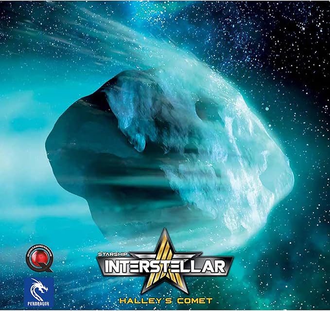 Pendragon Studios: Starship Interstellar: Halley's Comet Expansion - Strategy Board Game, Ages 14+, 1-4 Players, 150 Min
