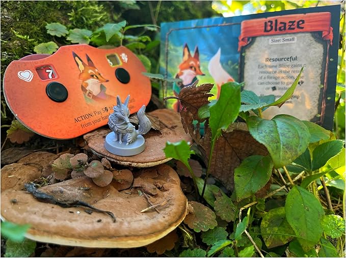 Familiar Tales Board Game - Cooperative Deck-Building Fantasy Adventure! Strategy Game for Kids & Adults, Ages 8+, 1-4 Players, 45+ Minute Playtime, Made by Plaid Hat Games