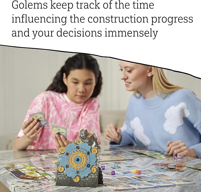 SkyTopia | Strategy Board Game | Strategy Game for Adults and Families | Family Game for Teens and Adults | Ages 14+ | 2-4 Players | Average Playtime 60 Minutes