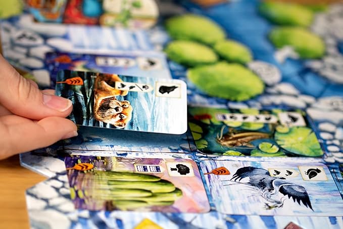 Meadow Downstream Board Game EXPANSION | Strategy Adventure Nature Fun Family for Adults and Kids Ages 10+ 1-4 Players Avg. Playtime 60-90 Minutes Made by Rebel,(REBMEAD3)