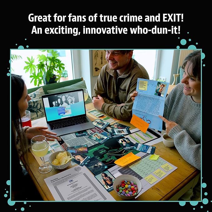 Thames & Kosmos Masters of Crime: Rapture | Murder Mystery Game | Pop Star | Who-Dun-It | Co-op Game | 1+ Players | Ages 16+