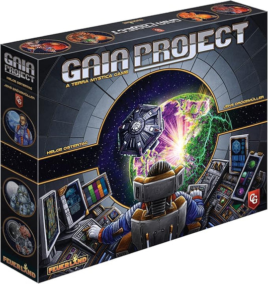 Gaia Project, Strategy Board Game, A Follow Up Game from Terra Mystica, Includes a Challenging Solo Mode, 1 to 4 Players, Ages 14 and Up