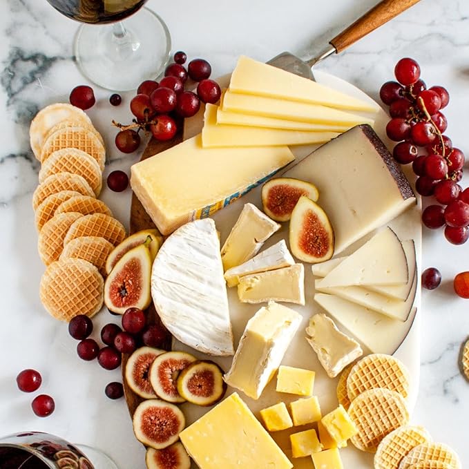 igourmet The Best of Europe Cheese Assortment (2 pound) - Finest Gourmet European Cheeses - A Variety Of French Cheese, English Cheese, Italian Cheese, and Spanish Cheese