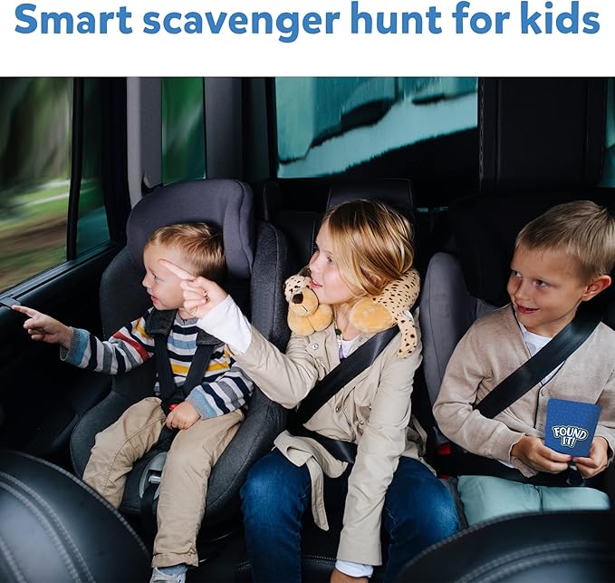 Skillmatics Scavenger Hunt Card Game - Found It Travel, Learning Toy, Gifts for Kids, Boys, Girls and Families, for Ages 4, 5, 6, 7, Perfect for Home, School, Playdates