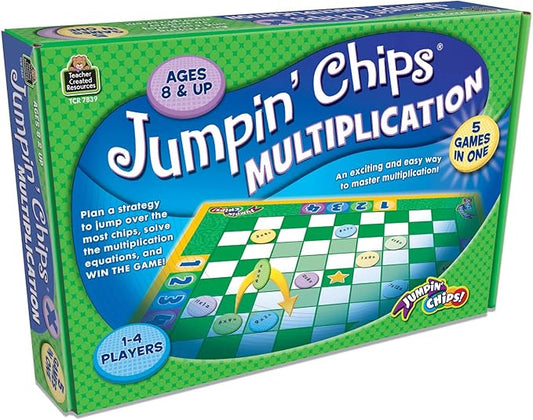 Teacher Created Resources Jumpin' Chips Multiplication (7839)