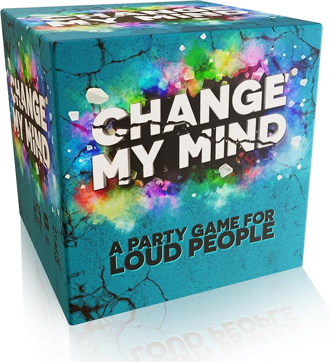Change My Mind - Outrageous Debate & Rank Adult Party Game - Hilarious Adult Game Night, Fun Party Games - Group Game Night & Parties - Ages 17+, 3-8 Players