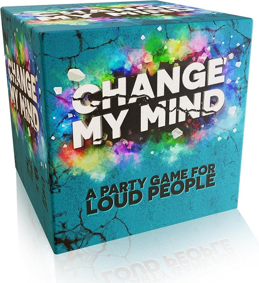 Change My Mind - Outrageous Debate & Rank Adult Party Game - Hilarious Adult Game Night, Fun Party Games - Group Game Night & Parties - Ages 17+, 3-8 Players
