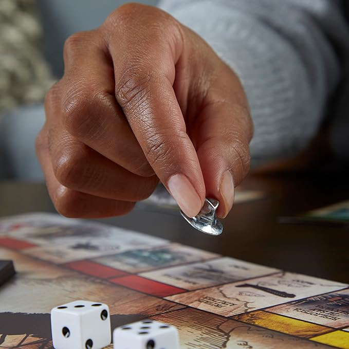 Hasbro Gaming Monopoly Indiana Jones Game, Inspired by The Indiana Jones Movies, Board Game for 2-6 Players, Ages 8 and Up