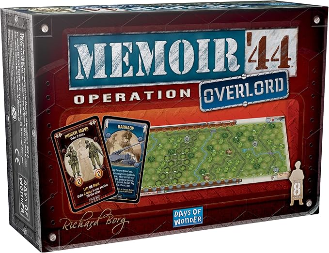 Memoir '44 Operation Overlord Board Game EXPANSION - Command Massive WWII Battles! Strategy Game for Kids & Adults, Ages 8+, 2 Players, 30-60 Minute Playtime, Made by Days of Wonder