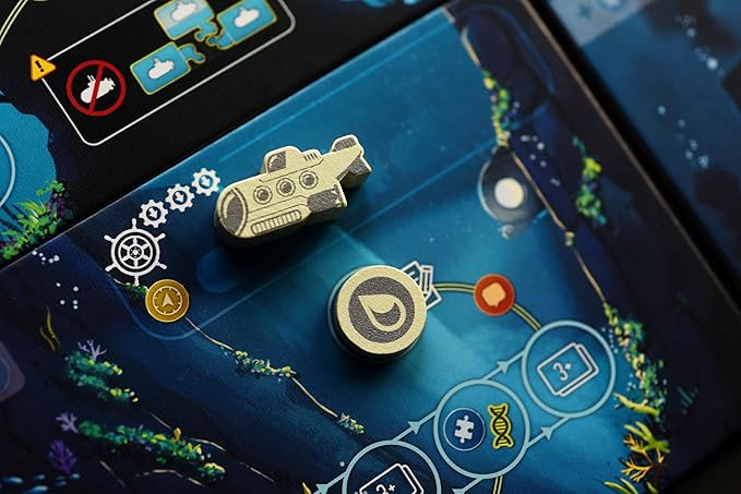 Burnt Island Games Endeavor Deep Sea – Exploration Strategy Board Game Underwater Adventure - 2025 Kennerspiel des Jahres Nominee - for 1 to 4 Players Ages 14+