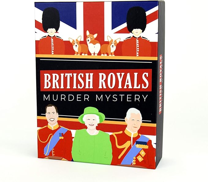 British Royals Murder Mystery Family Board Game