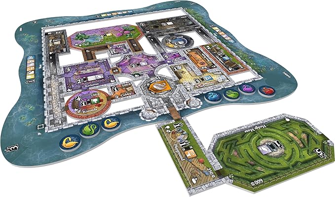 Castles of Mad King Ludwig Expansions 2nd Edition by Bezier Games, Strategy Board Game