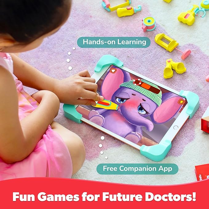 PlayShifu STEM Toys for Kids - Tacto Doctor (Interactive Kit + App) - Pretend Play with Real STEM Learning