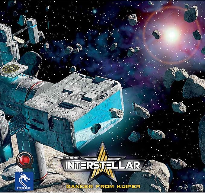 Pendragon Studios: Starship Interstellar: Danger from Kuiper - Expansion - Strategy Board Game, Ages 14+, 1-4 Players, 150 Min