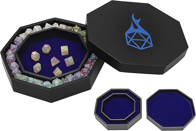 Forged Dice Co. Dice Arena Rolling Tray and Storage Compatible with Any dice Game, D&D and RPG Gaming
