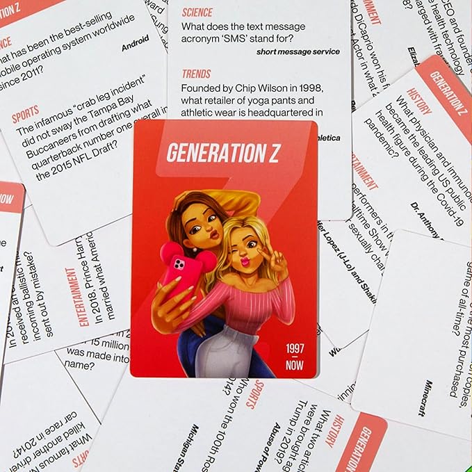 QUOKKA OK Boomer Family Game - Volume II - Board Games for Family Night - Trivia Card Games for Adults & Families Volume ll - Fun Party Millennials vs Boomers Game for All Ages 15+