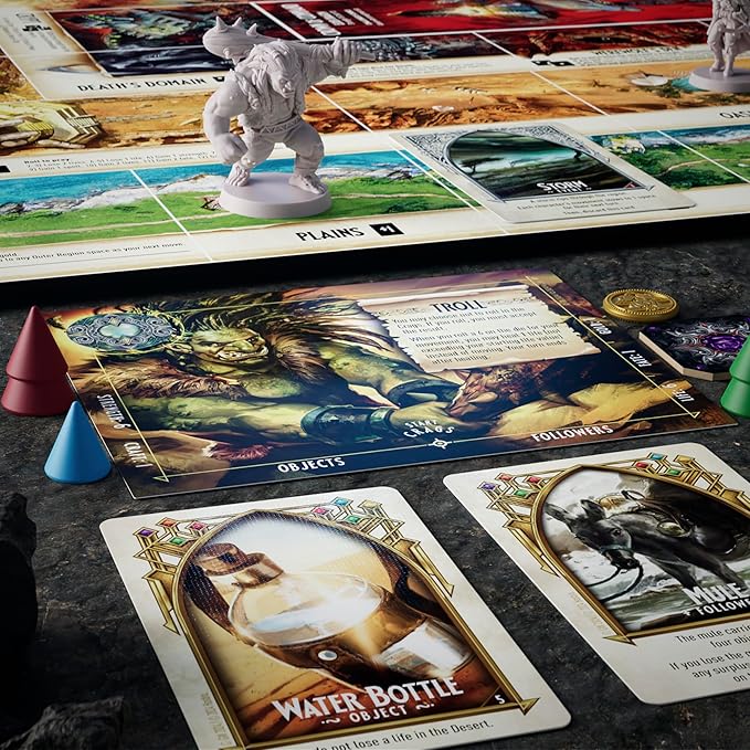 Avalon Hill Talisman: The Magical Quest Board Game, 5th Edition | Fantasy Tabletop Adventure Games | Ages 12 and Up | 2 to 6 Players | Roleplaying Strategy Games