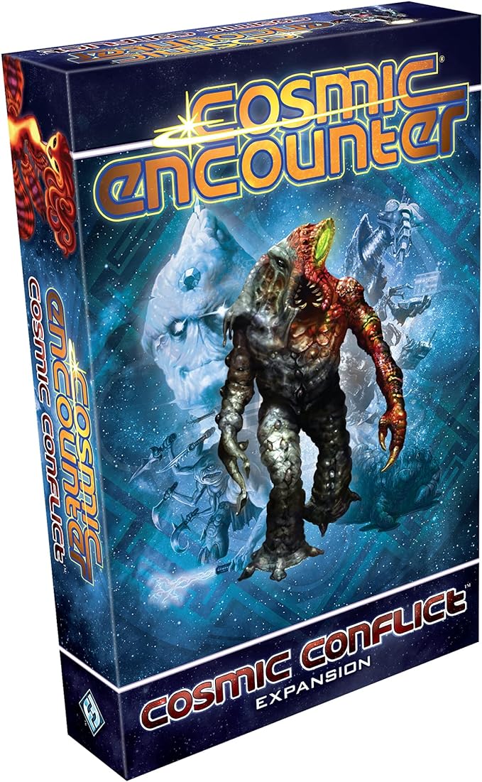 Cosmic Conflict Board Game EXPANSION - Classic Strategy Game of Intergalactic Conquest for Kids and Adults, Ages 14+, 3-6 Players, 1-2 Hour Playtime, Made by Fantasy Flight Games