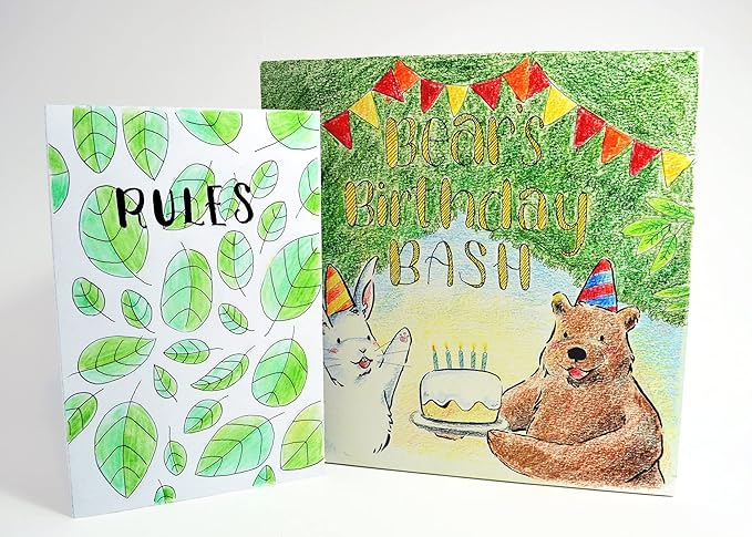 Create Your Own Board Game Set – DIY Kit with Blank Game Board, Game Pieces, Blank Cards, Dice, Spinner, Rulebook, Sand Timer – Build Your Own Game for Family Board Games