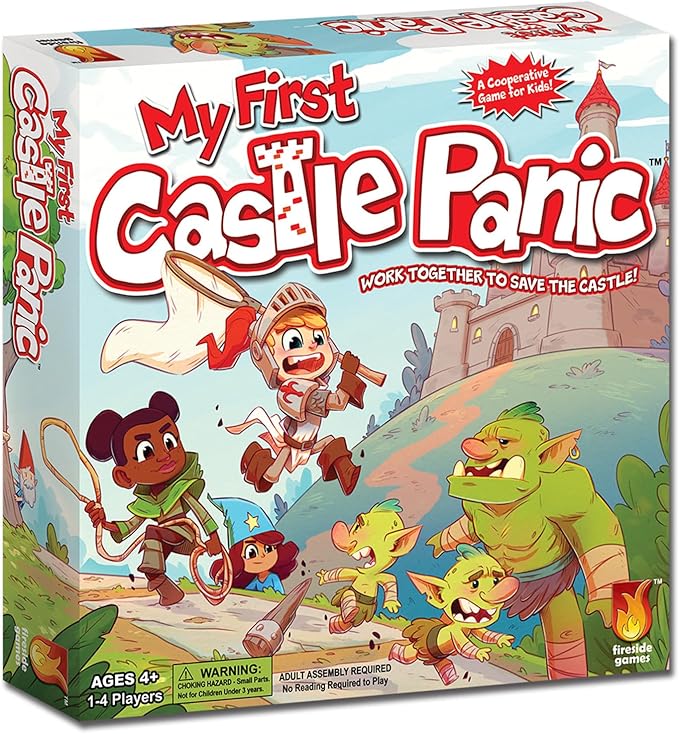 My First Castle Panic Board Game for Kids 4+ | Cooperative & Educational Fun | Teaches Strategy & Teamwork
