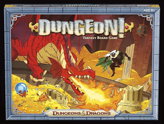 Wizards of the Coast A78490000 Dungeon! Fantasy Board Game