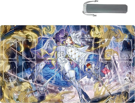 ygo playmat Gaming Competition Pad Mat Card Binder Deck 23.6x13.7in