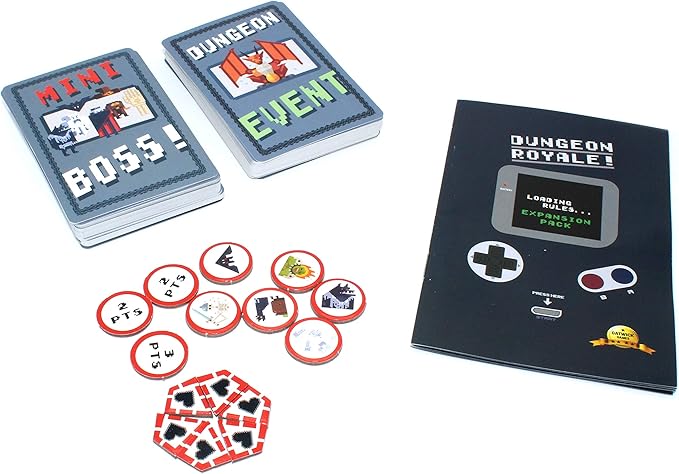 Dungeon Royale Solo/Co-op Expansion - Expansion for Best Rated Strategy Board Game NOT A Stand-Alone Game