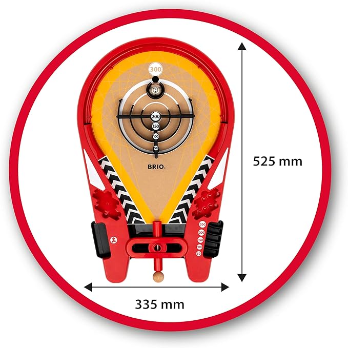 BRIO 34080 Trickshot Game | Classic Pinball Game for Ages 6+