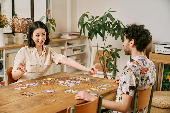 7 Wonders Duel Board Game BASE GAME - Intense Two-Player Battles in the Ancient World! Strategy Game for Kids and Adults, Ages 10+, 2 Players, 30 Minute Playtime, Made by Repos Production