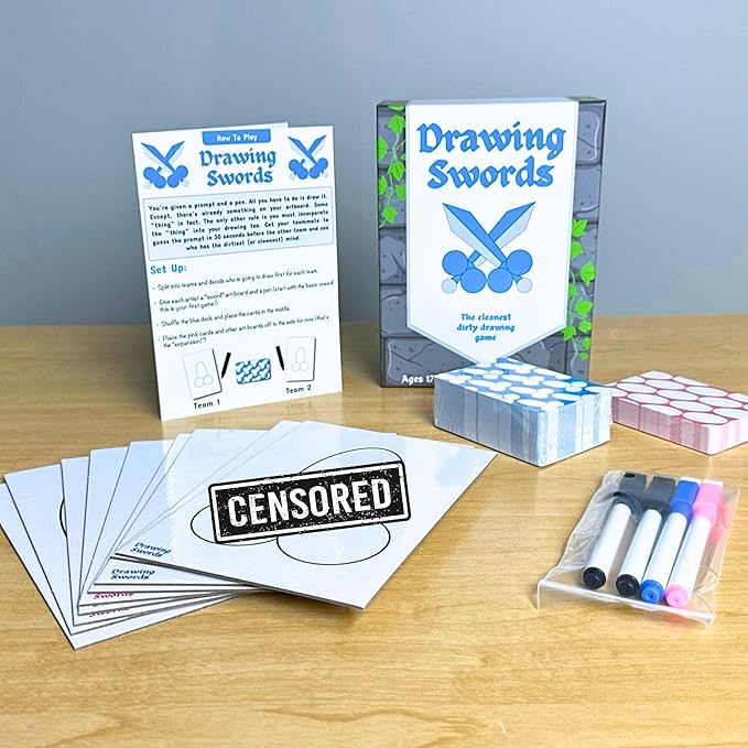Drawing Swords | The Hilarious Dirty Drawing Party Game | Fun Game Night