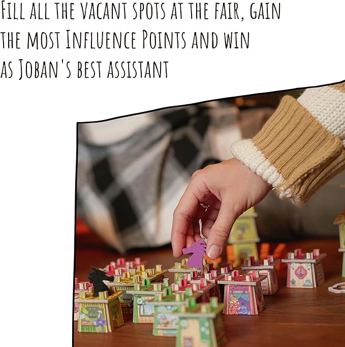 Traveling Fair| Family Board Game | Board Game for Kids and Family | Adventure Board Game | Board Game for Kids and Parents | Ages 7+ | for 2 to 4 Players | Average Playtime 30-60 Minutes