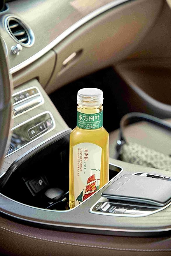 ORIENTAL LEAF Unsweetened Iced Tea – Bottled Oolong Tea, 16.9 FL oz bottles (Pack of 15), Brewed Tea Drinks, Sugar Free, 0 Calories