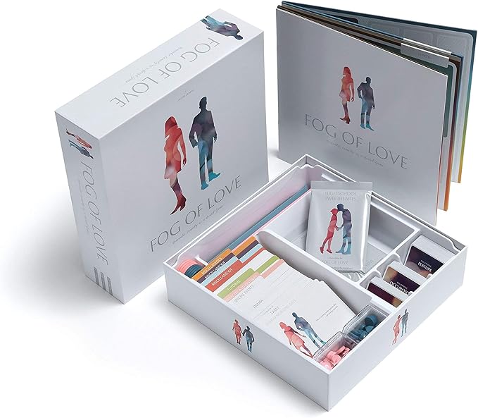 Hush Hush Projects Fog of Love Board Game Male-Female Cover Multicolor
