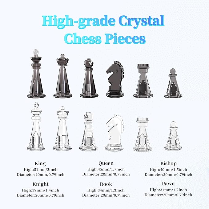 Electronic Chess Set, Computer Chess Game, Board Game, Chess Set Board Game, Electronic Chess Set Game, Chess Sets Games Lovers, for Beginners Great Partner