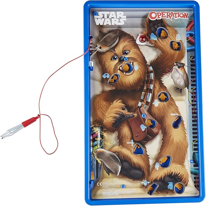 Hasbro Gaming Operation Game: Star Wars Chewbacca Edition