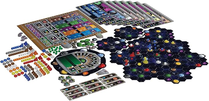 Gaia Project, Strategy Board Game, A Follow Up Game from Terra Mystica, Includes a Challenging Solo Mode, 1 to 4 Players, Ages 14 and Up