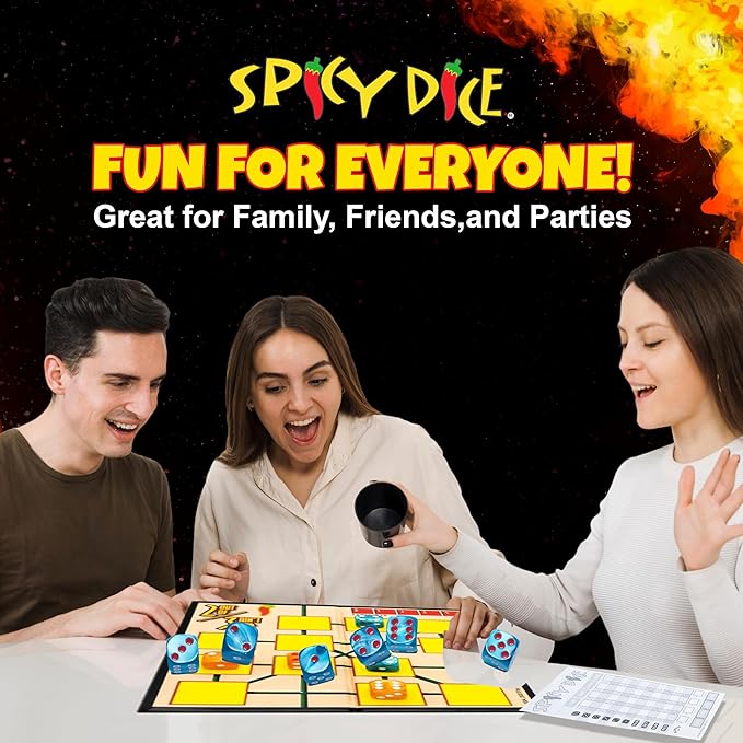 4-Fun Pack: The Ultimate Family Game for Parties, Game Nights, and Tabletop Fun – A Roll-and-Write Dice Game Full of Strategy, Excitement, and Endless Replayability!