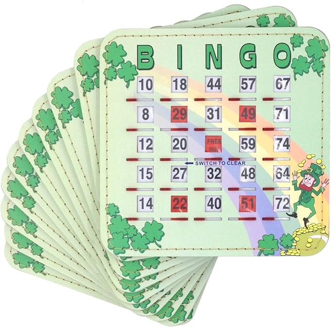 Tapp Collections Bingo Shutter Cards 10-pk - Irish Theme