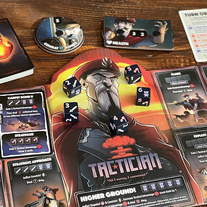 Two Hero Box - Tactician v Huntress - Fast Playing Collectible Tabletop Game