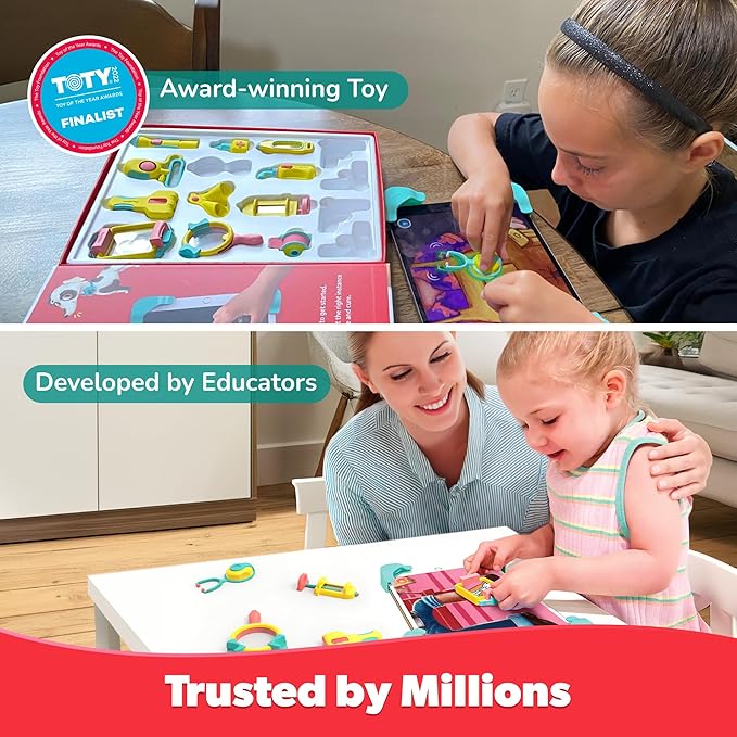 PlayShifu STEM Toys for Kids - Tacto Doctor (Interactive Kit + App) - Pretend Play with Real STEM Learning