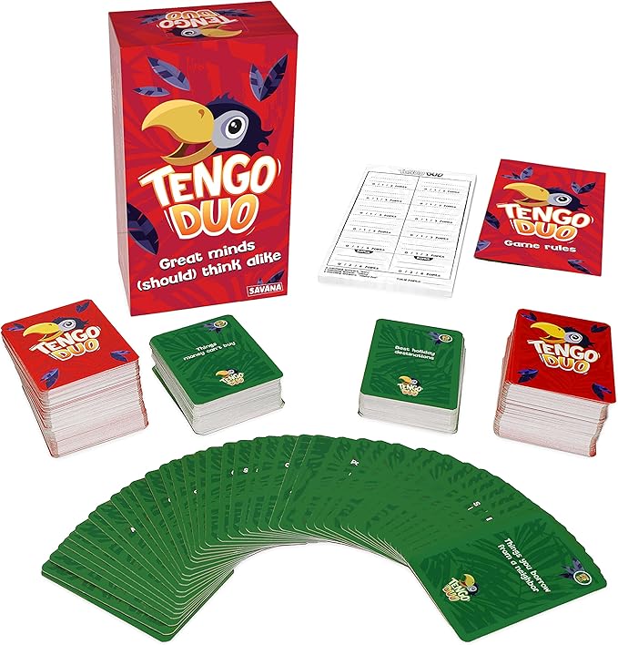Tengo Duo - Great Minds Only Matching Party Game | 3+ Players | Family Game for Kids and Adults