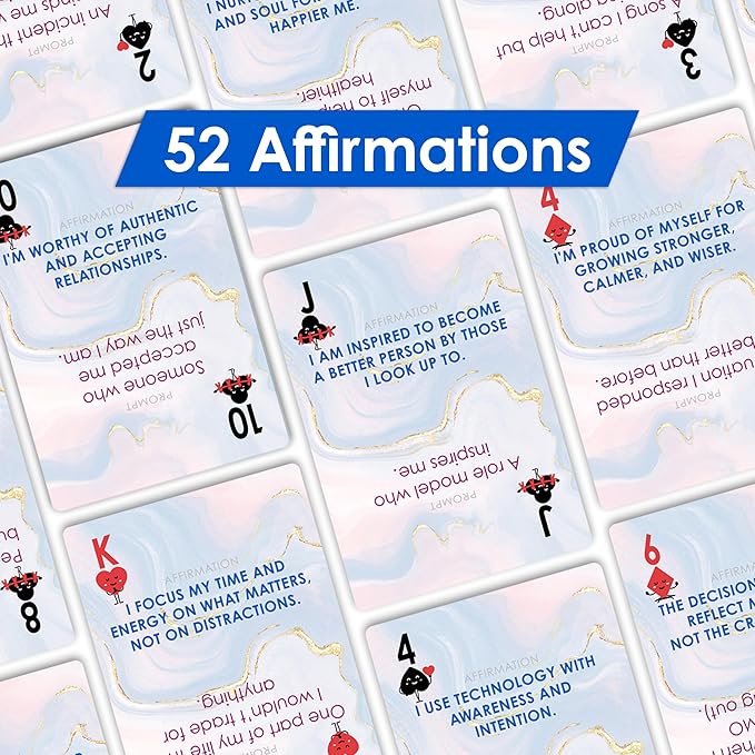 Mind Brain Emotion 52 Essential Gratitude Attitude: Journal & Conversation Cards to Boost Mood & Mindset - Empowering Prompts, Self-Help Affirmations, and Insightful Quotes - for Kids & Adults