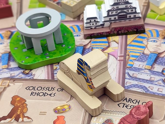 World Wonders Mundo Expansion, Strategy Board Game, for 1 to 5 Players and Ages 14+, Arcane Wonders