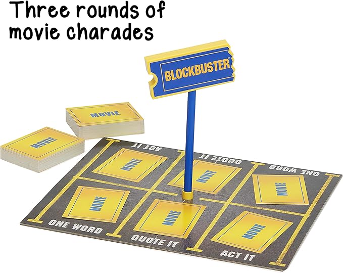 The Blockbuster Game: A Movie Party Game for the Whole Family