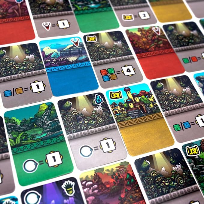 Pandasaurus Games Faraway Card Game - Explore Mysterious Alula! Strategic Region Building with Engaging Gameplay for Adventurers, Ages 10+, 2-6 Players, 15-30 Min Playtime, Made