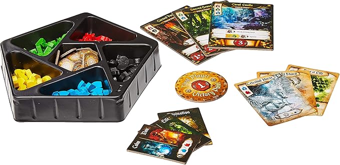 Res Arcana Board Game - The Enchanting World of Mages and Magic! Fantasy Adventure Game, Strategy Game for Kids & Adults, Ages 14+, 2-4 Players, 30-60 Min Playtime, Made by Sand Castle Games