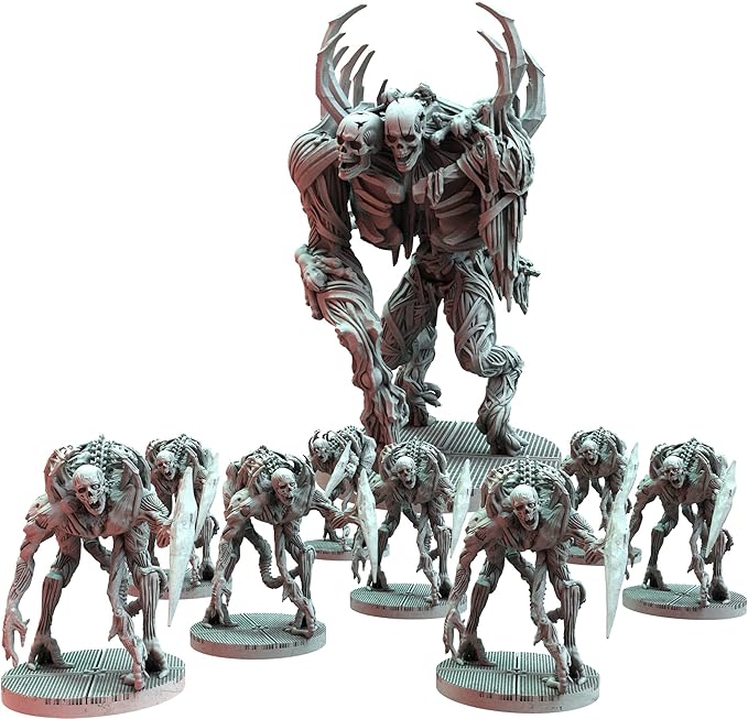 Nemesis Carnomorph Board Game EXPANSION - New Alien Race with Unique Mechanics! Miniatures Compatible with Classic, Aftermath & Lockdown, Ages 14+, 1-5 Players, 1-2 Hour Playtime, Made by Rebel Studio